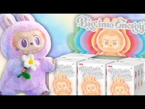 FULL CASE Big Into Energy Labubu Unboxing ASMR