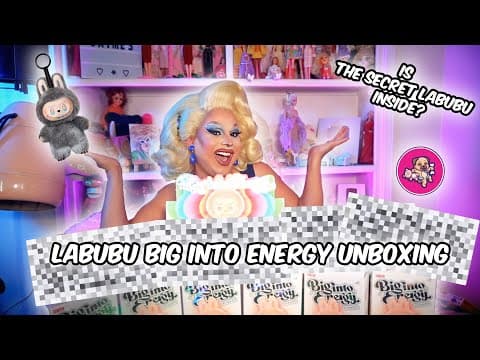 Unboxing the Big Into Energy Labubu Series